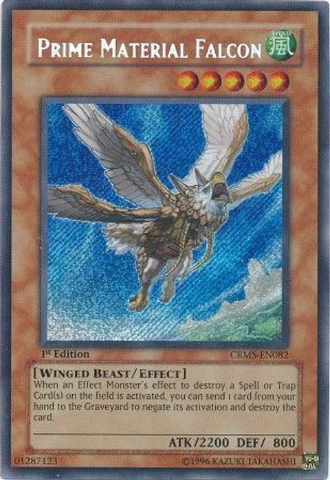 Prime Material Falcon - CRMS-EN082 - Secret Rare
