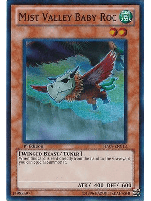 Mist Valley Baby Roc - HA02-EN013 - Super Rare