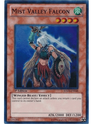Mist Valley Falcon - HA02-EN048 - Super Rare