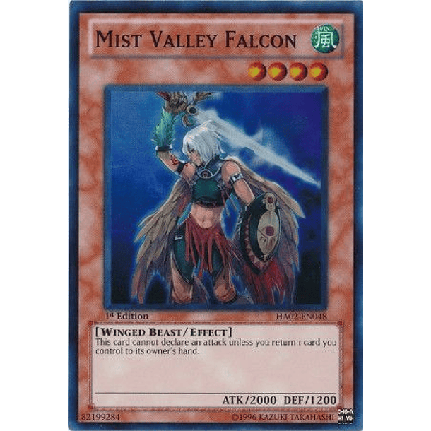 Mist Valley Falcon - HA02-EN048 - Super Rare