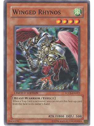 Winged Rhynos - FOTB-ENSE2 - Super Rare