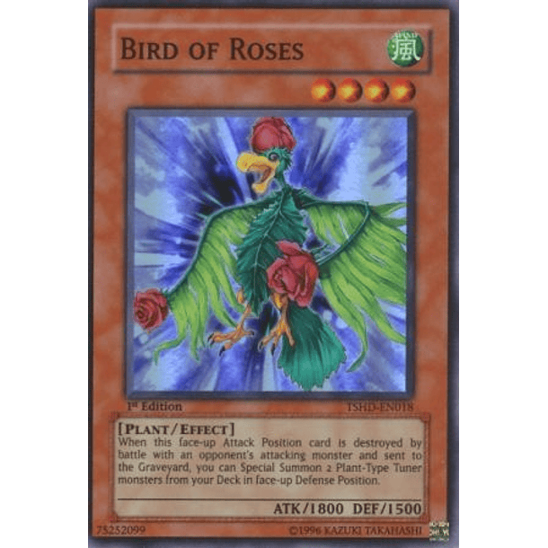 Bird of Roses - TSHD-EN018 - Super Rare