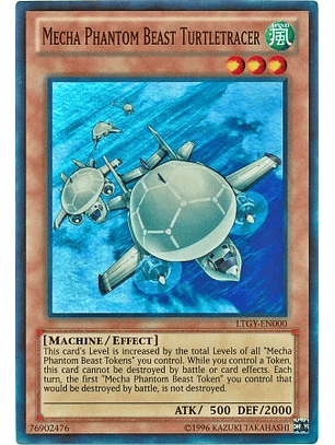 Mecha Phantom Beast Turtletracer - LTGY-EN000 - Super Rare 