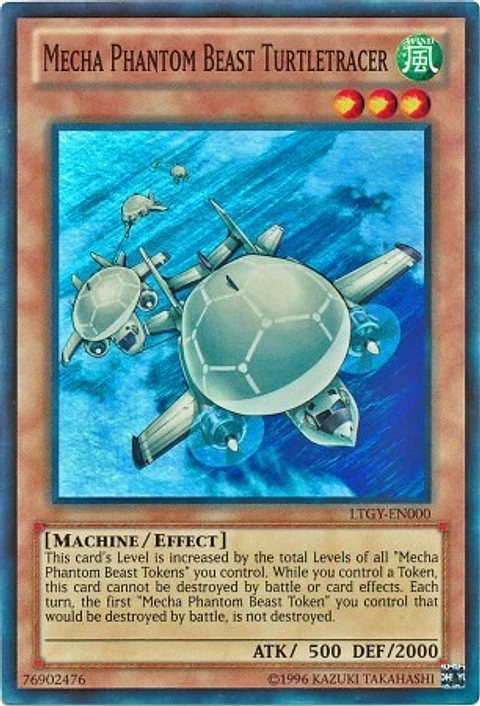 Mecha Phantom Beast Turtletracer - LTGY-EN000 - Super Rare 