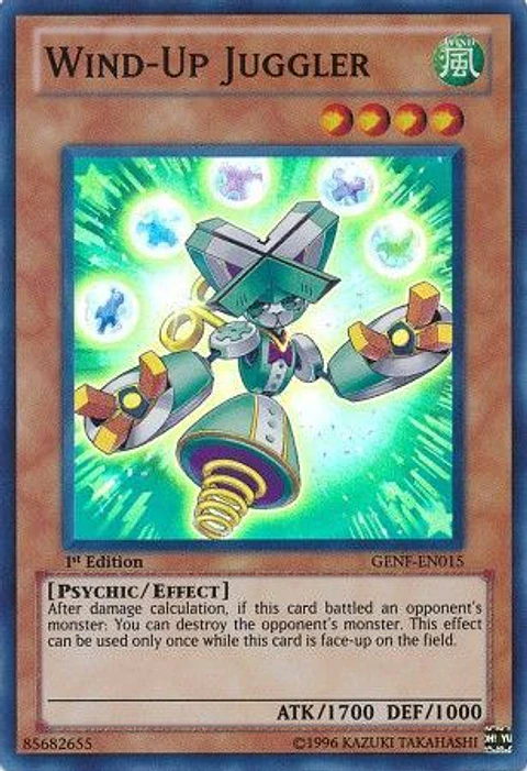 Wind-Up Juggler - GENF-EN015 - Super Rare