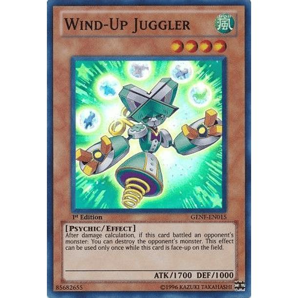 Wind-Up Juggler - GENF-EN015 - Super Rare