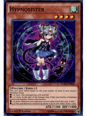 Hypnosister - DUEA-EN043 - Super Rare 