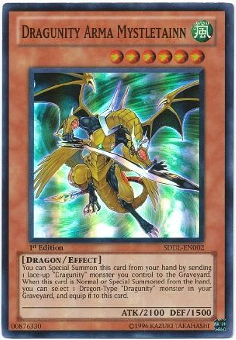 Dragunity Arma Mystletainn - SDDL-EN002 - Super Rare