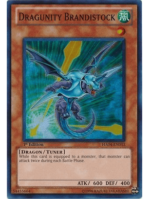 Dragunity Brandistock - HA04-EN013 - Super Rare