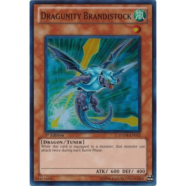 Dragunity Brandistock - HA04-EN013 - Super Rare