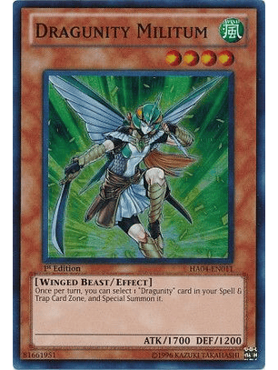 Dragunity Militum - HA04-EN011 - Super Rare