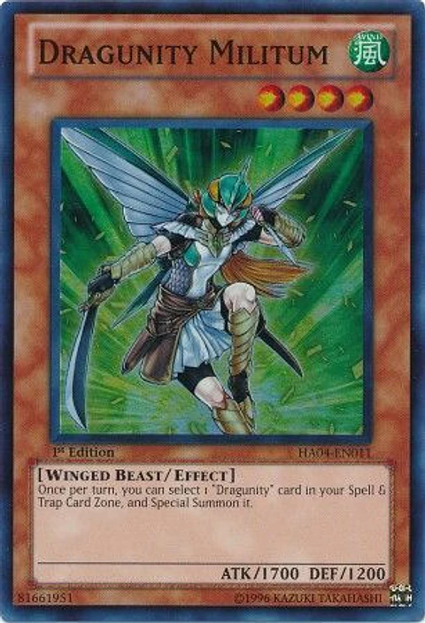 Dragunity Militum - HA04-EN011 - Super Rare