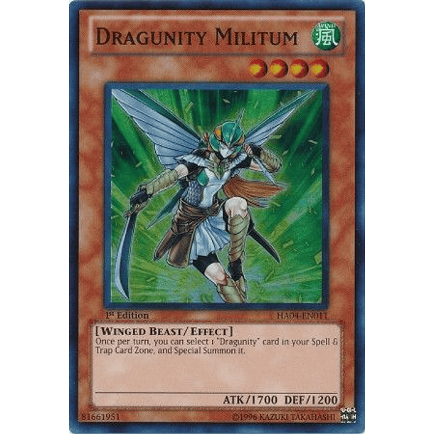 Dragunity Militum - HA04-EN011 - Super Rare