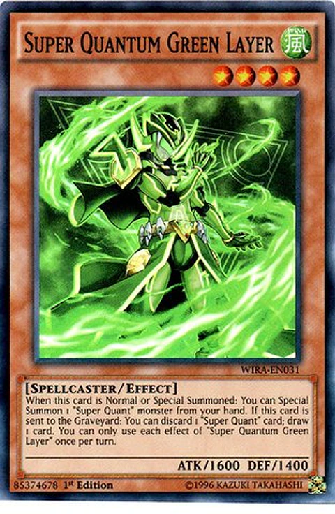 Super Quantum Green Layer - WIRA-EN031 - Super Rare