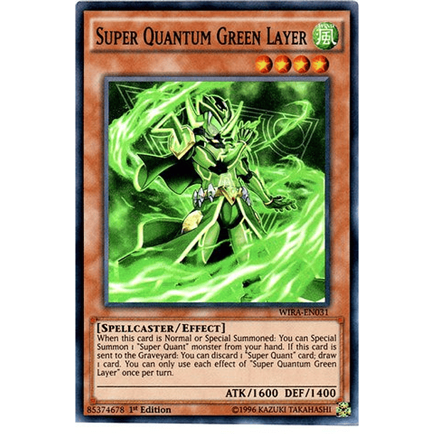 Super Quantum Green Layer - WIRA-EN031 - Super Rare
