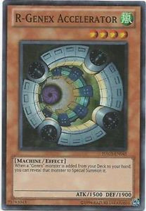 R-Genex Accelerator - HA03-EN045 - Super Rare