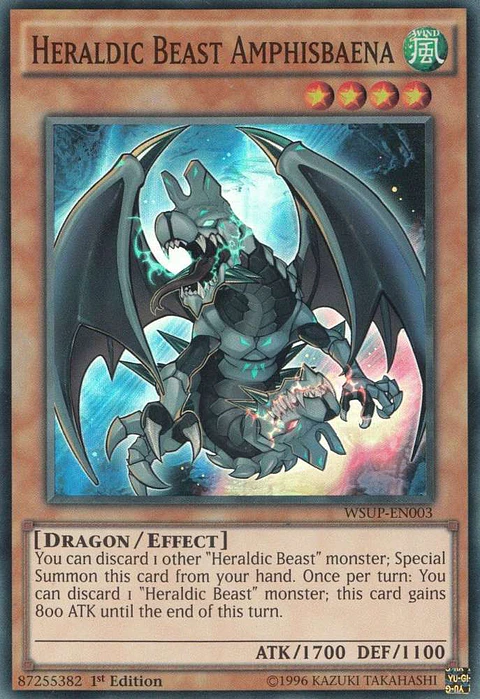 Heraldic Beast Amphisbaena - WSUP-EN003 - Super Rare 