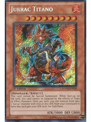 Jurrac Titano - HA03-EN039 - Secret Rare