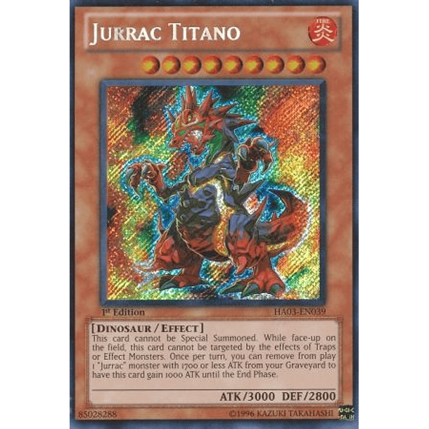 Jurrac Titano - HA03-EN039 - Secret Rare