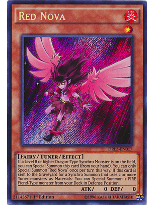 Red Nova - DRL3-EN017 - Secret Rare