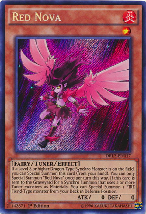 Red Nova - DRL3-EN017 - Secret Rare