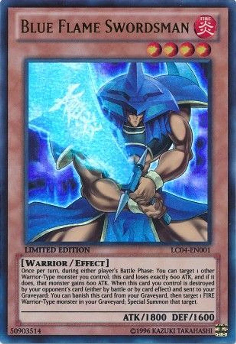 Blue Flame Swordsman - LC04-EN001 - Ultra Rare (Español)