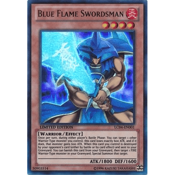 Blue Flame Swordsman - LC04-EN001 - Ultra Rare (Español)