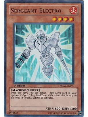 Sergeant Electro - PHSW-EN090 - Ultra Rare