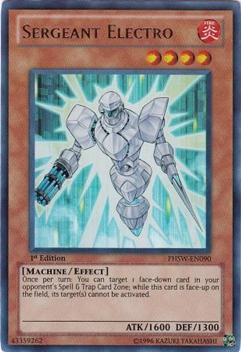Sergeant Electro - PHSW-EN090 - Ultra Rare