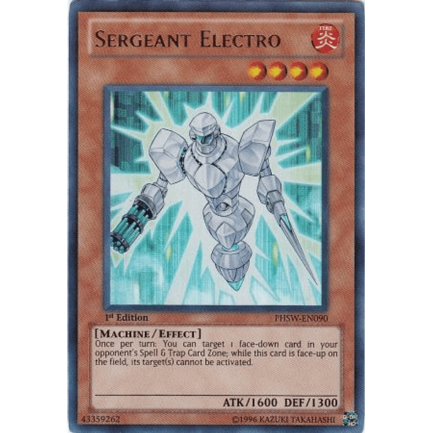 Sergeant Electro - PHSW-EN090 - Ultra Rare