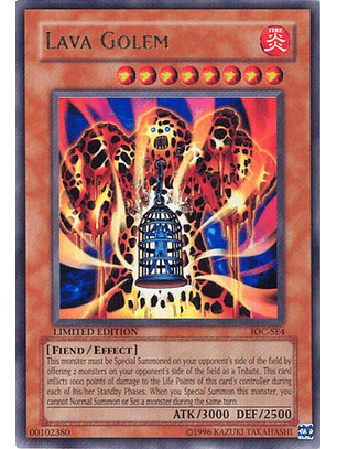 Lava Golem - IOC-SE4 - Ultra Rare