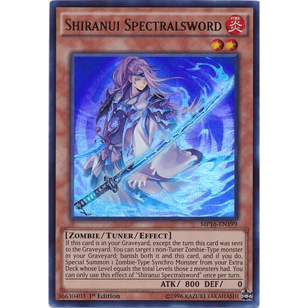 Shiranui Spectralsword - MP16-EN199 - Ultra Rare