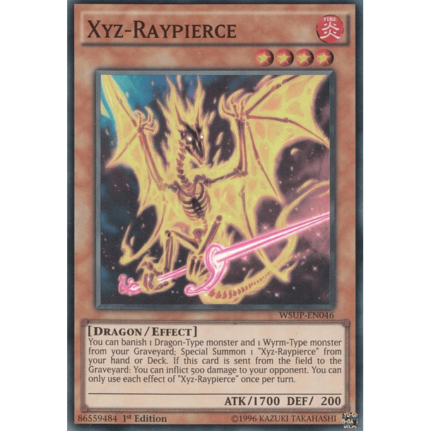Xyz-Raypierce - WSUP-EN046 - Super Rare
