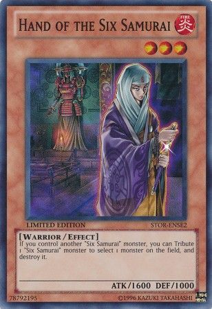 Hand of the Six Samurai - STOR-ENSE2 - Super Rare 1