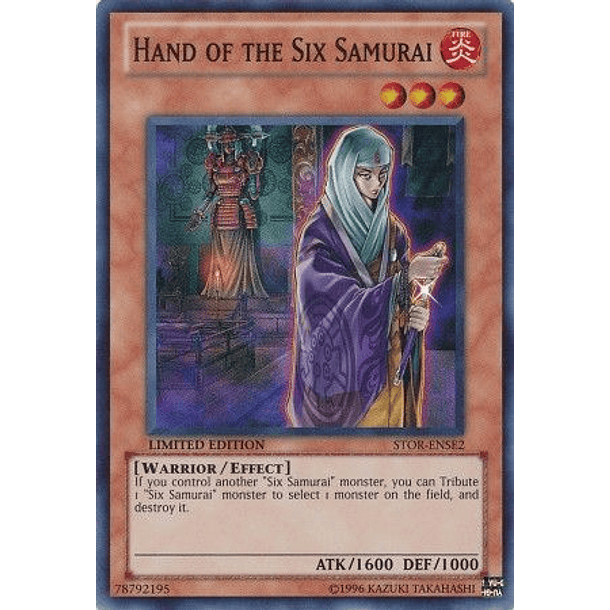 Hand of the Six Samurai - STOR-ENSE2 - Super Rare