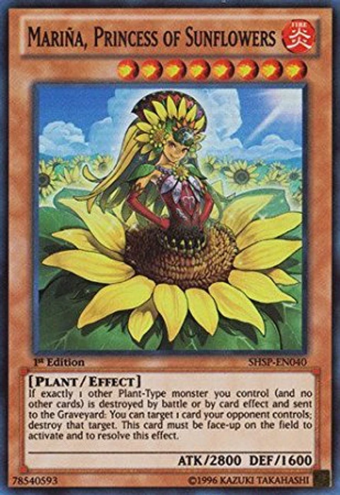 Marina, Princess of Sunflowers - SHSP-EN040 - Super Rare