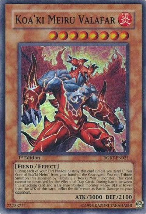 Koa'ki Meiru Valafar - RGBT-EN021 - Super Rare