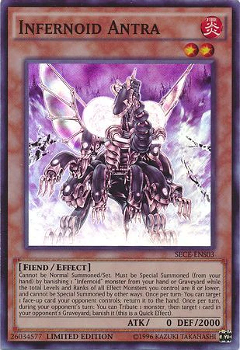Infernoid Antra - SECE-ENS03 - Super Rare