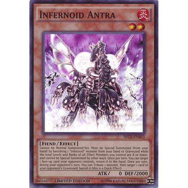 Infernoid Antra - SECE-ENS03 - Super Rare