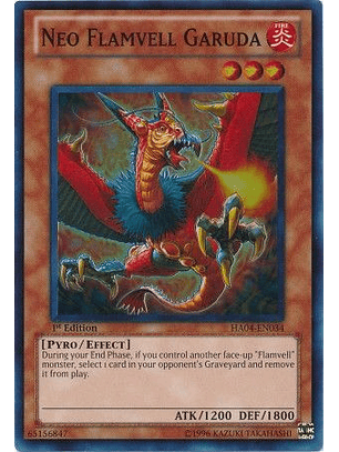 Neo Flamvell Garuda - HA04-EN034 - Super Rare