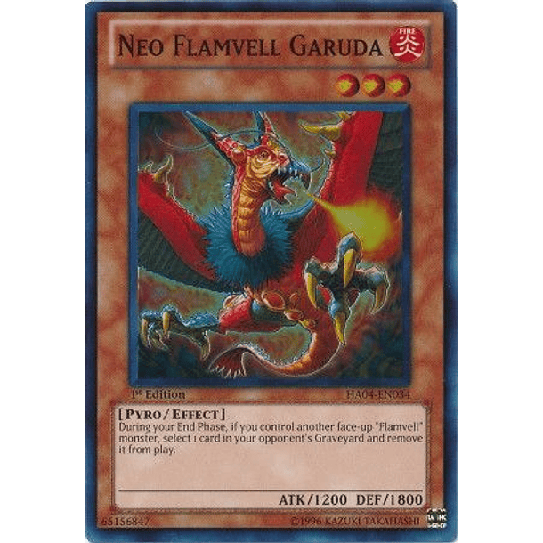 Neo Flamvell Garuda - HA04-EN034 - Super Rare