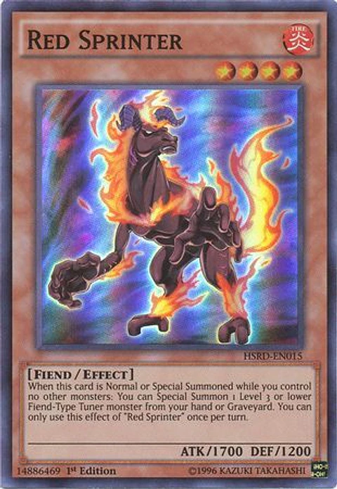 Red Sprinter - HSRD-EN015 - Super Rare 
