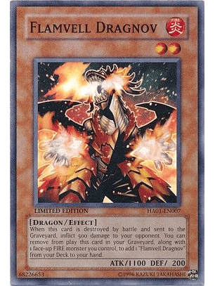 Flamvell Dragnov - HA01-EN007 - Super Rare