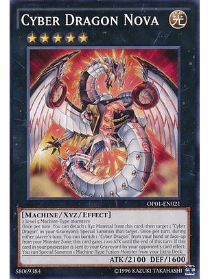 Cyber Dragon Nova - OP01-EN021 - Common
