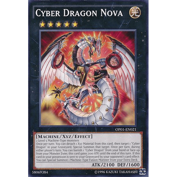 Cyber Dragon Nova - OP01-EN021 - Common