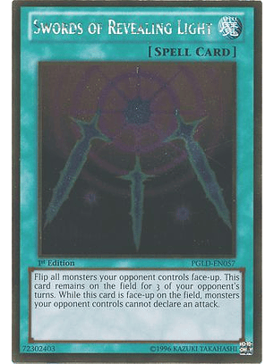 Swords of Revealing Light - PGLD-EN057 - Gold Rare