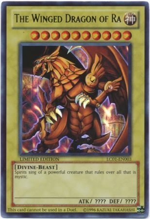 The Winged Dragon of Ra - LC01-EN003 - Ultra Rare 1