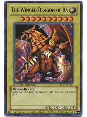 The Winged Dragon of Ra - LC01-EN003 - Ultra Rare