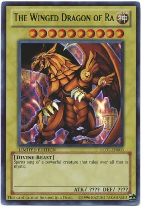 The Winged Dragon of Ra - LC01-EN003 - Ultra Rare