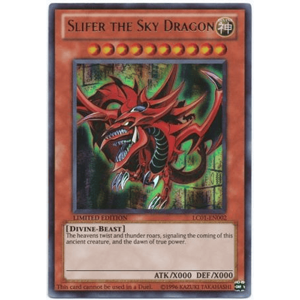Slifer the Sky Dragon - LC01-EN002 - Ultra Rare